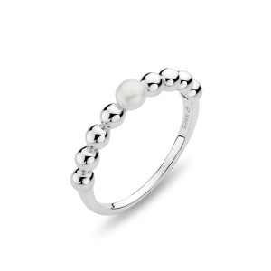 Inel argint cu perla naturala alba DiAmanti SK23476R_W-G (Argint 925‰ 1,9 g.)